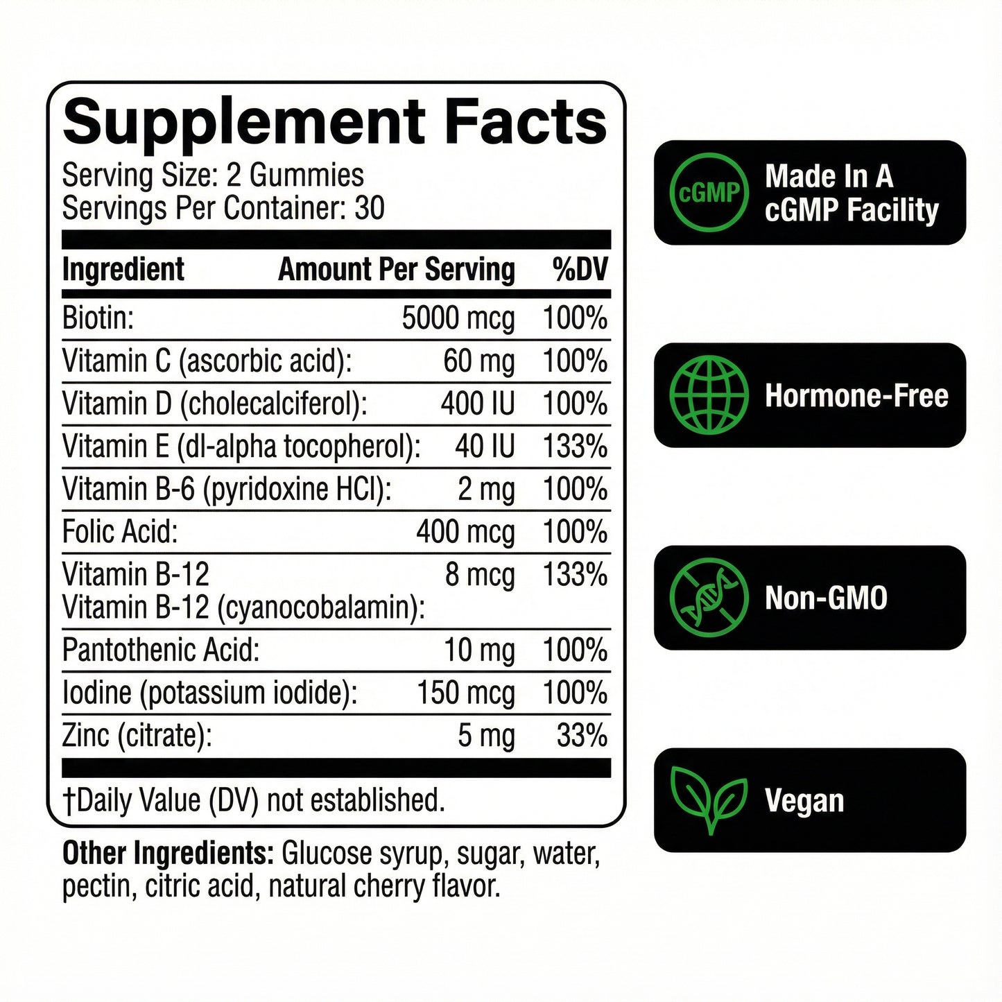 Verde® Beard Growth Gummies