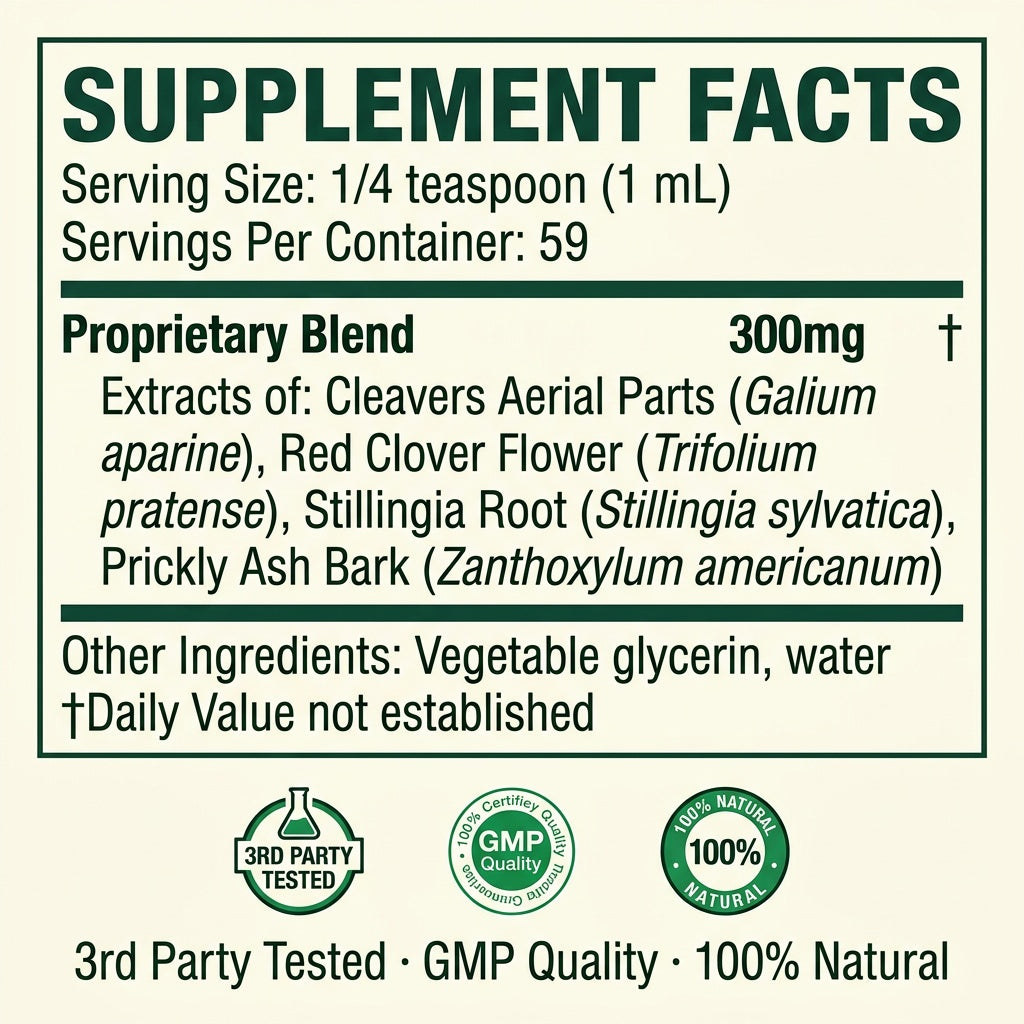 Verde™ 4-Herb Lymph Cleanse Drops