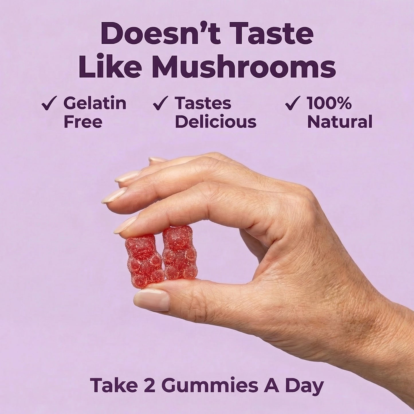 Total Mind Mushroom Gummies – 2500mg