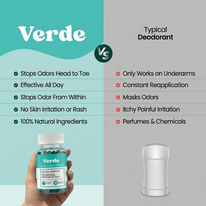 Verde™ Internal Deodorant Chlorophyll Capsules