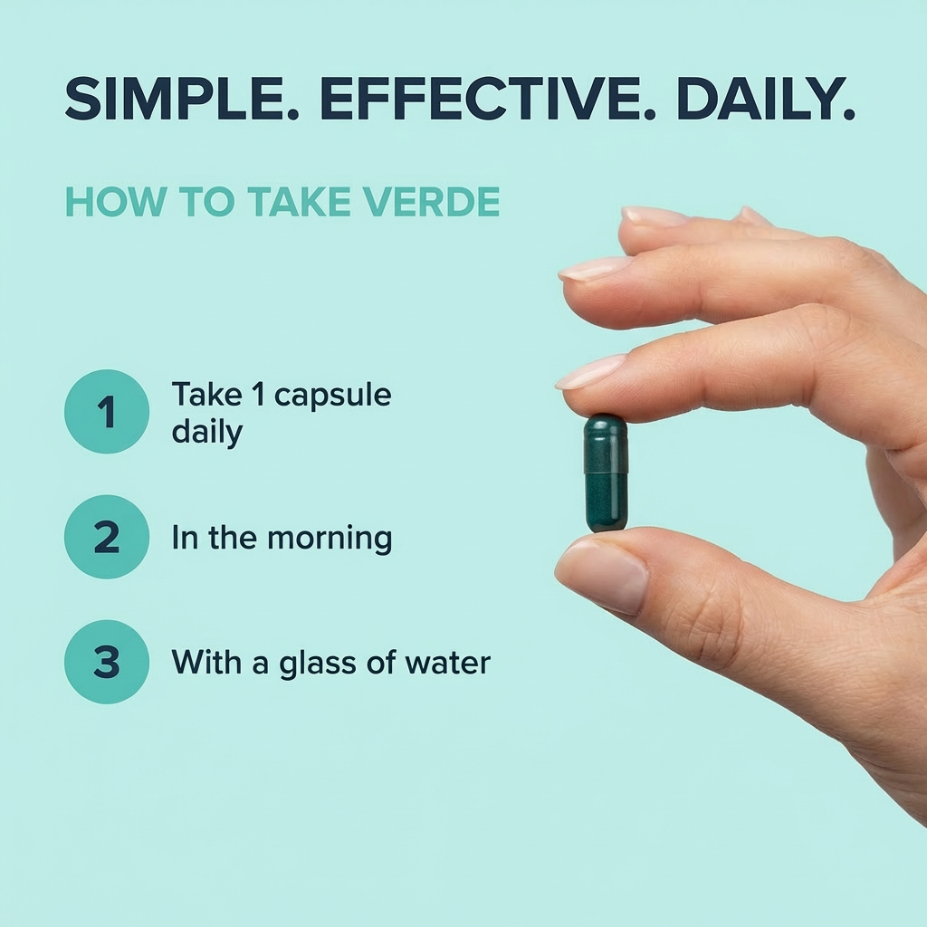 Verde™ Internal Deodorant Chlorophyll Capsules