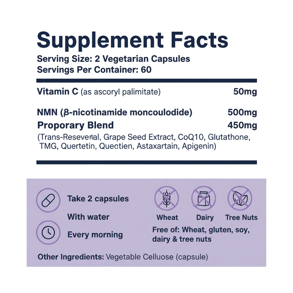 VERDE® NMN 120 capsules